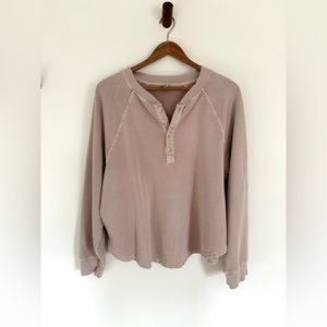 Old Navy Henley Sweatshirt